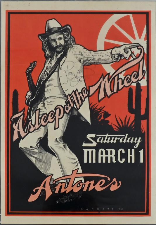 Antone's Asleep at the Wheel Signed Concert Poster (1 of 1)