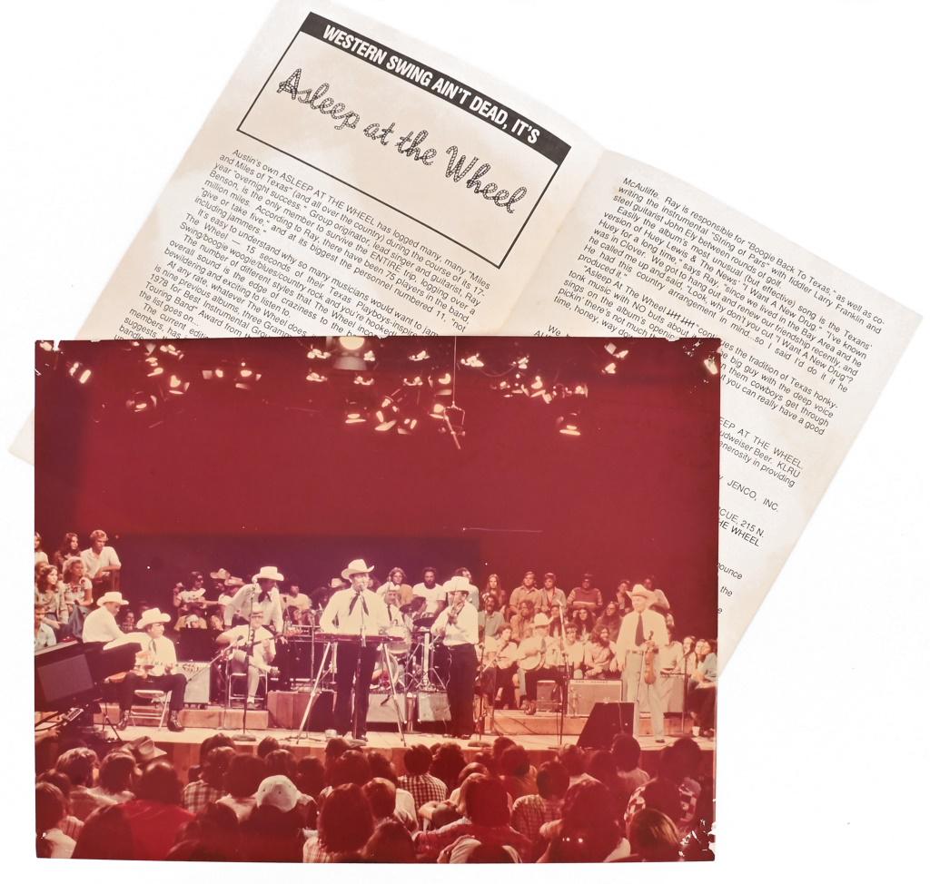 Bob Wills ACL Original Photo Asleep At The Wheel (1 of 2)