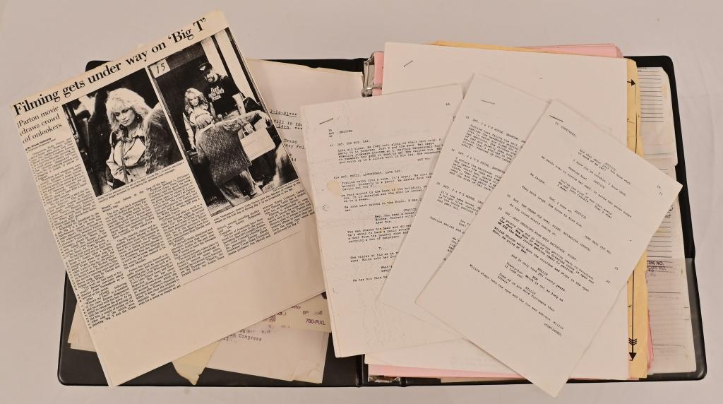 "Wild Texas Wind" Movie Script & Call Sheets (1 of 8)