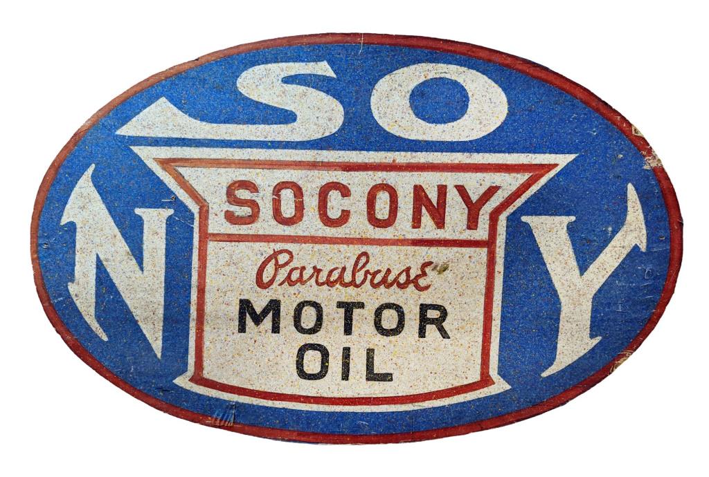 "Ride With Bob" Bob Wills Show Socony Stage Sign (1 of 3)