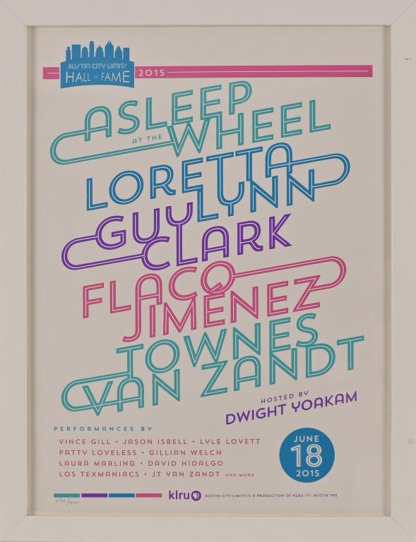 ACL 2015 Hall Of Fame Asleep At The Wheel Poster (1 of 2)