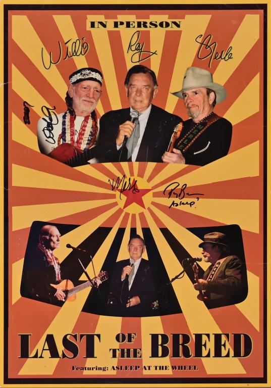 Willie Nelson, Ray Price, & Merle Haggard Poster (1 of 4)