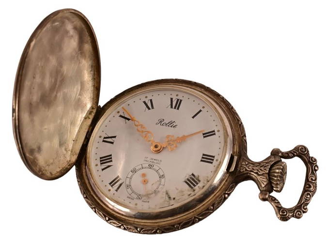 Rollie Incabloc Swiss Made Pocket Watch