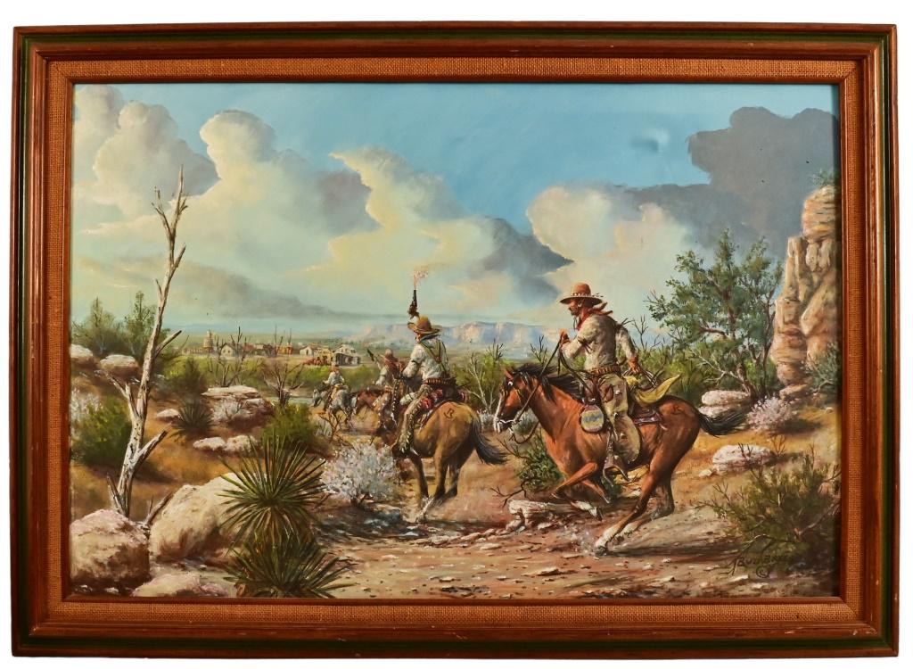 Bud Breen Oil Painting: Framed 30" X 42"