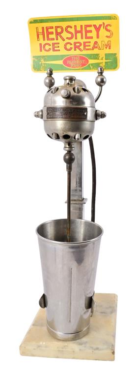 1920's Hamilton Beach Milkshake Mixer: 18" X 8' X 6"