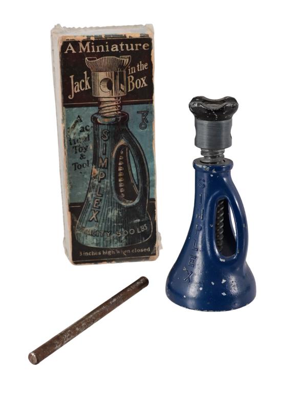 Simplex Jack in a Box Toy and Tool: With Original Box