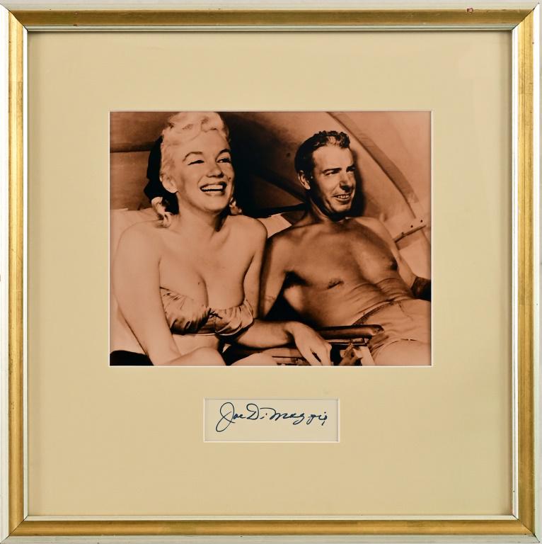 Joe DiMaggio Original Signature (1 of 5)