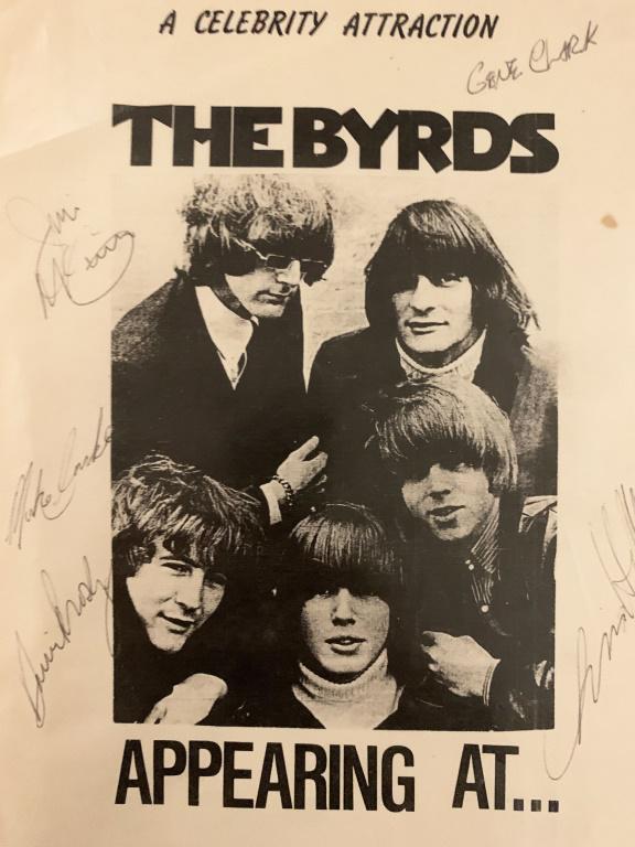 The Byrds Signed Poster (1 of 3)