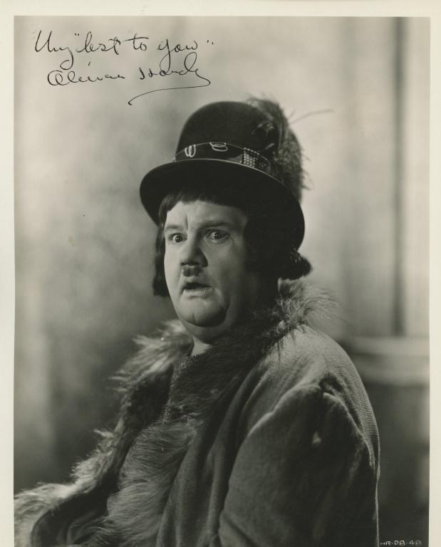 Oliver Hardy Signed Photo (1 of 6)