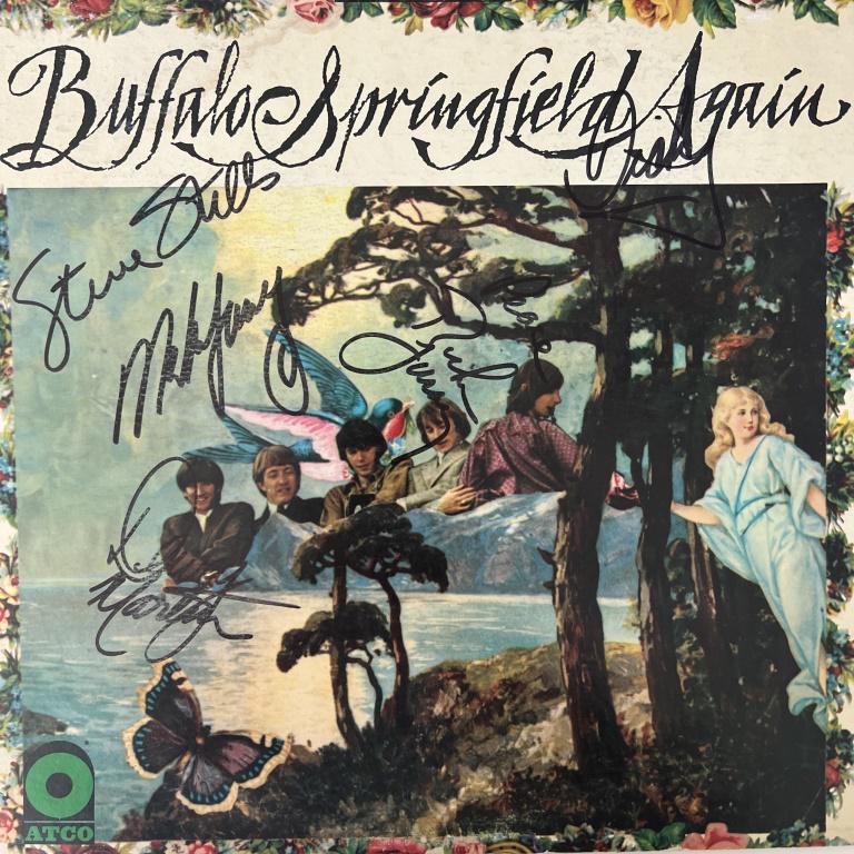 Buffalo Springfield Again Signed Album (1 of 2)