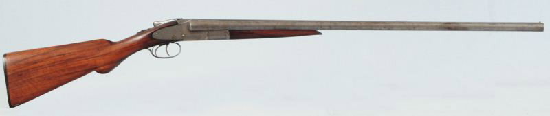L.C. Smith 16 Gauge Double Barrel Shotgun: Side by Side Hammerless Shotgun 30" Damascus Barrel. Ser# 60480