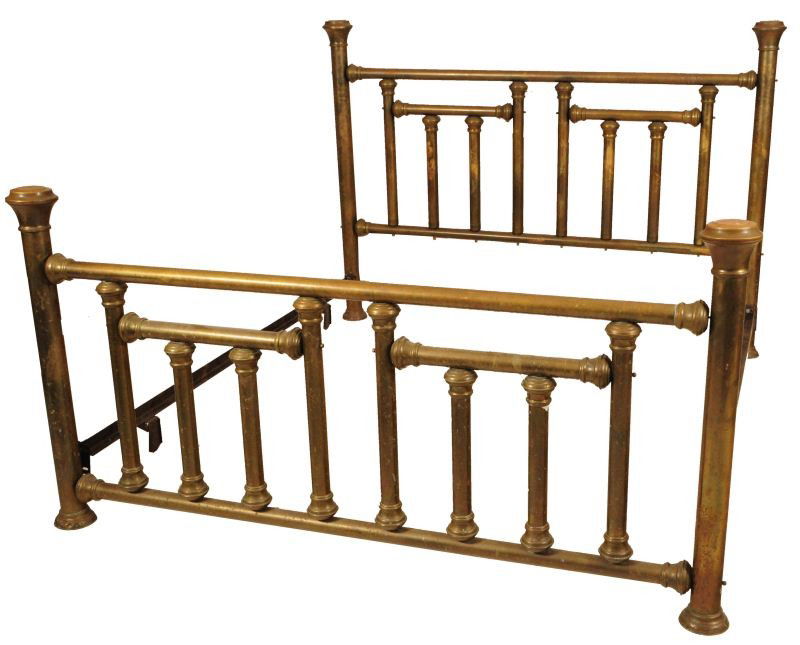 Antique King Size Brass Bed