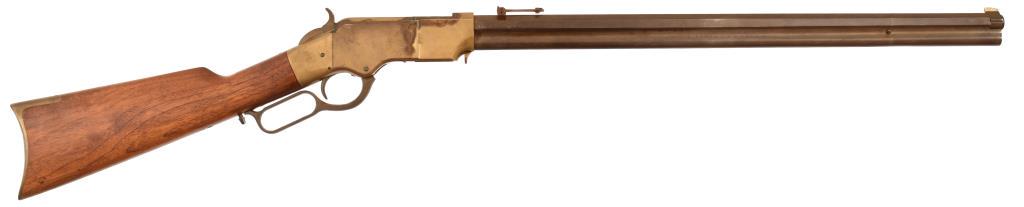 Willie Nelson's Red Headed Stranger Henry Rifle: * Willie Nelson's screen used Henry rifle copy made by Uberti. Modern