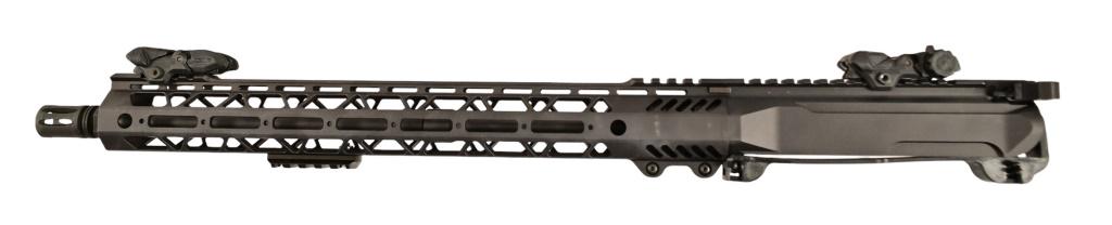 Palmetto AR 15 Upper Receiver PSA Gen IV Complete: PSA Gen 4 16" 9mm . Upper BCG. with flip up sights.