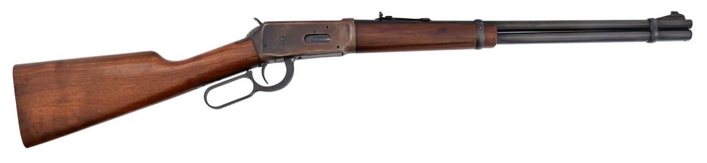 Winchester Model 94 Carbine .30-30 Win: S/N 2727499. Solid action, 20" barrel with good bore and rifling. Rifle is missing buttplate.