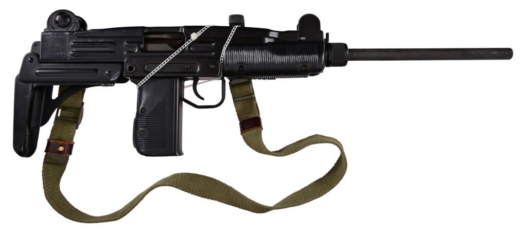 IMI UZI Model B Semi-Auto Carbine 9mm: S/N SA56001. Very good condition, 16" barrel.