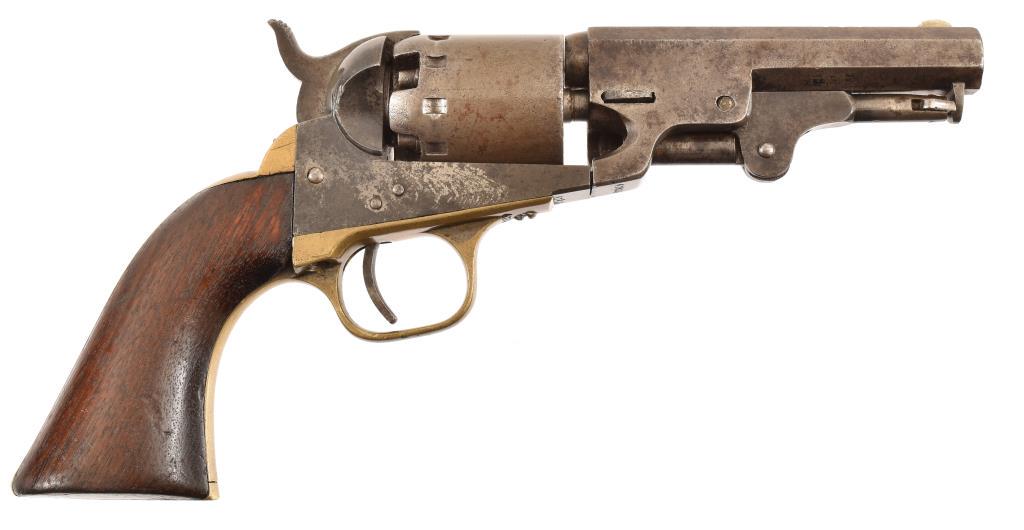 Manhattan Pocket Model .38 Revolver: 4" octagon bbl, .38 cal