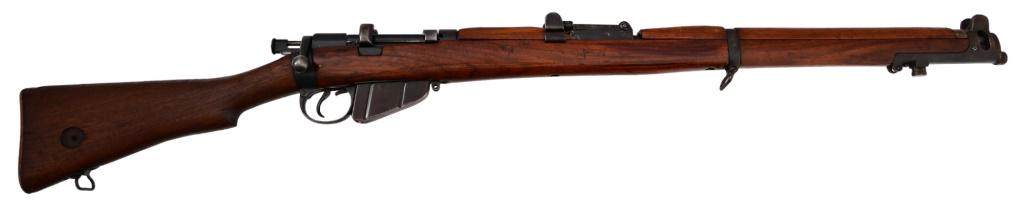 British Enfield Mark III- Austrian Police: S/N 3216, dated 1918. Osterr Gendermerie stamp on barrel with Austrian blazon marking. Barrel measures 25". Numbers matching bolt and receiver.