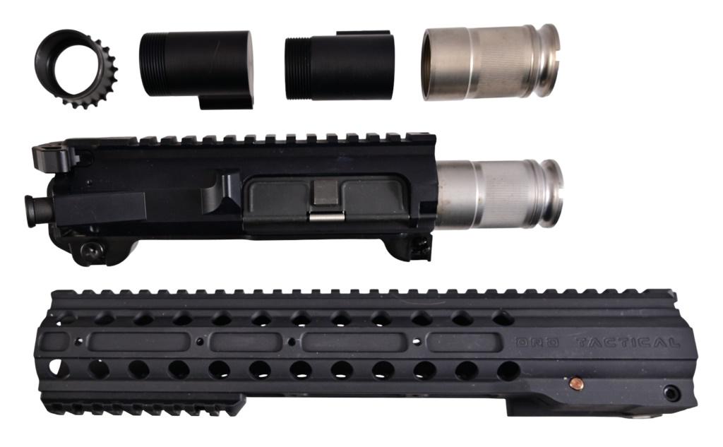 DRD Tactical AR Quick Take Down Upper: Complete quick take-down upper receiver. Also includes quick detach hand guard and other parts. DRD is known for quick takedown AR platforms.