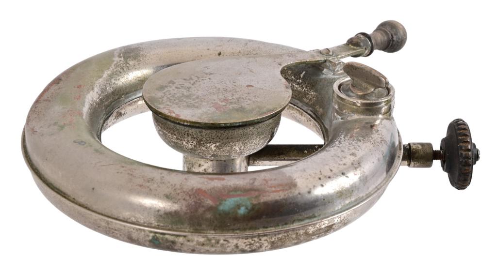 Cowboy Saddle Bag Carbide Cooking Stove: 8" x 6.5" x 2".
