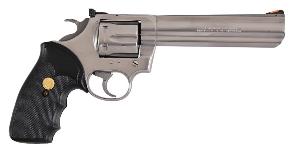Colt King Cobra Revolver .357 Magnum: S/N C2305K. 6" Barrel, Very Good Condition. Modern.