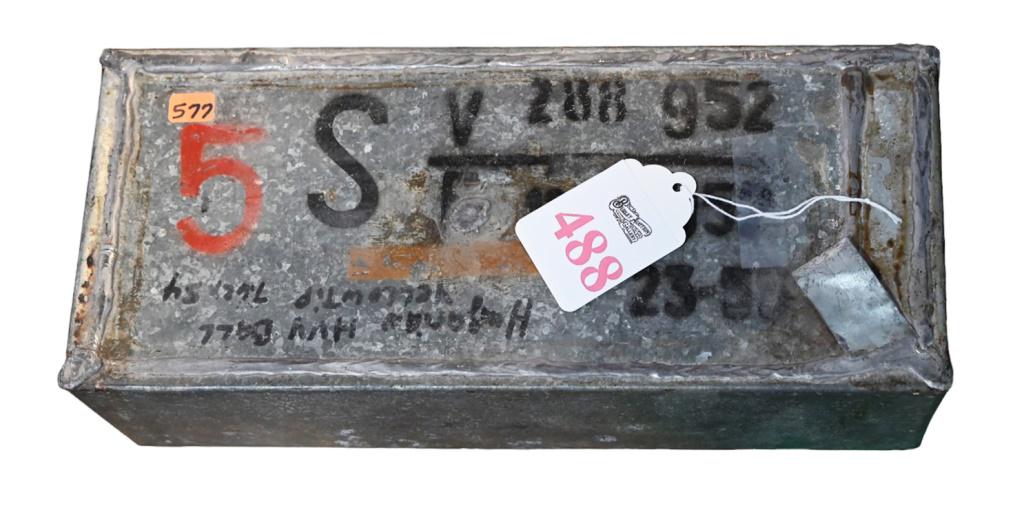 Hungarian 7.62 x 54R BALL Sealed Ammo Can: approx 280 rounds
