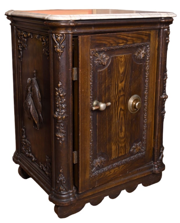 Victorian Era Marble-Top Safe (1 of 14)