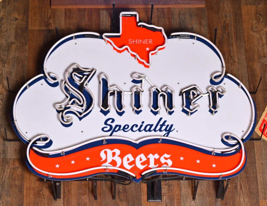 Shiner Beer Neon Sign (1 of 2)