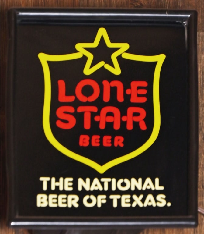Lone Star Beer Lighted Sign (1 of 1)