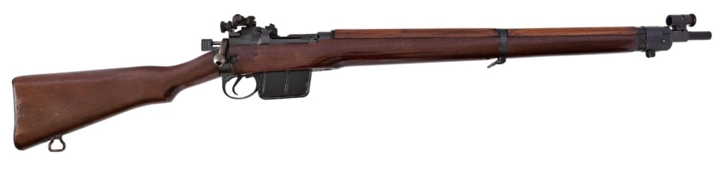 Long Branch Enfield No.4 MK1 7.62 cal: Target rifle. 25" barrel, good bore, 1950 manf. Target sight. SN 91L5831. Modern.