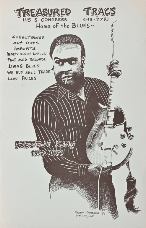 Treasured Trac's Freddie King Poster (1 of 1)