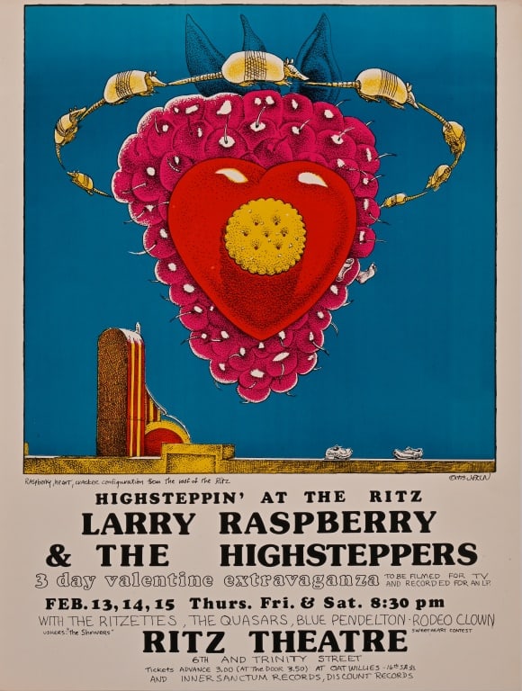 Ritz Theatre Valentine Poster by Jim Franklin (1 of 1)