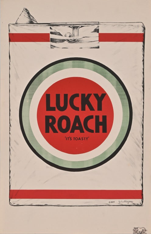 Lucky Roach Double-Sided Poster- John Rogers 1977 (1 of 3)