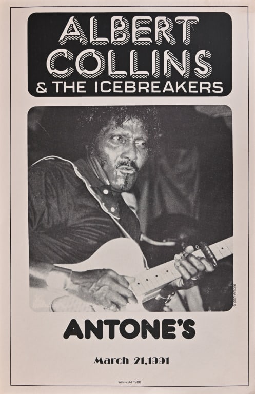 Antone's Albert Collins Poster (1 of 1)