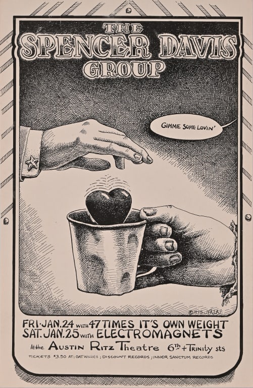 Ritz Theatre The Spencer Davis Group Poster (1 of 1)