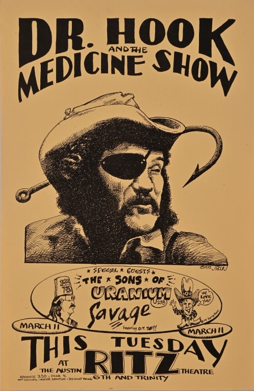 Ritz Theatre Dr. Hook & The Medicine Show Poster (1 of 2)