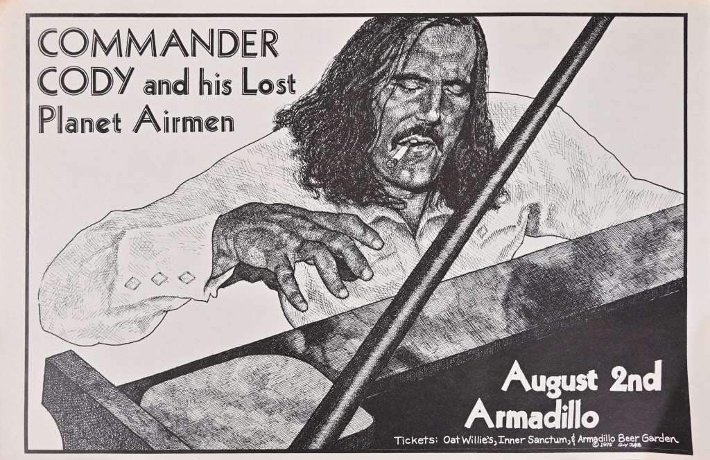 Armadillo World HQ Poster- Guy Juke 1975 (1 of 1)