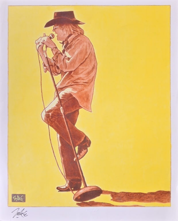 Doug Sahm Poster- Guy Juke Signed (1 of 1)