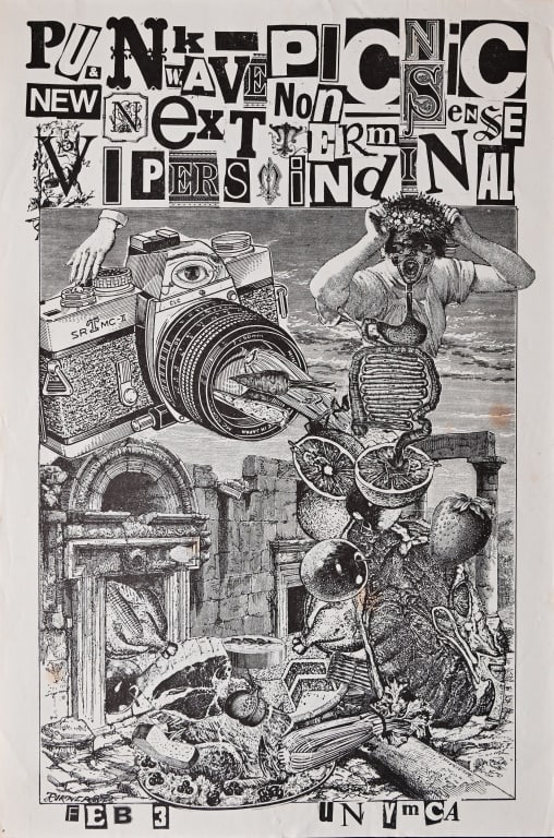 Punk Wave Picnic Poster by Rick Turner (1 of 1)