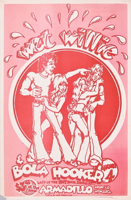 Armadillo World HQ Poster by Micael Priest (1 of 2)