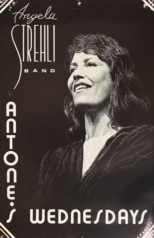 Antones Angela Strehli Band Poster- Danny Garrett (1 of 1)