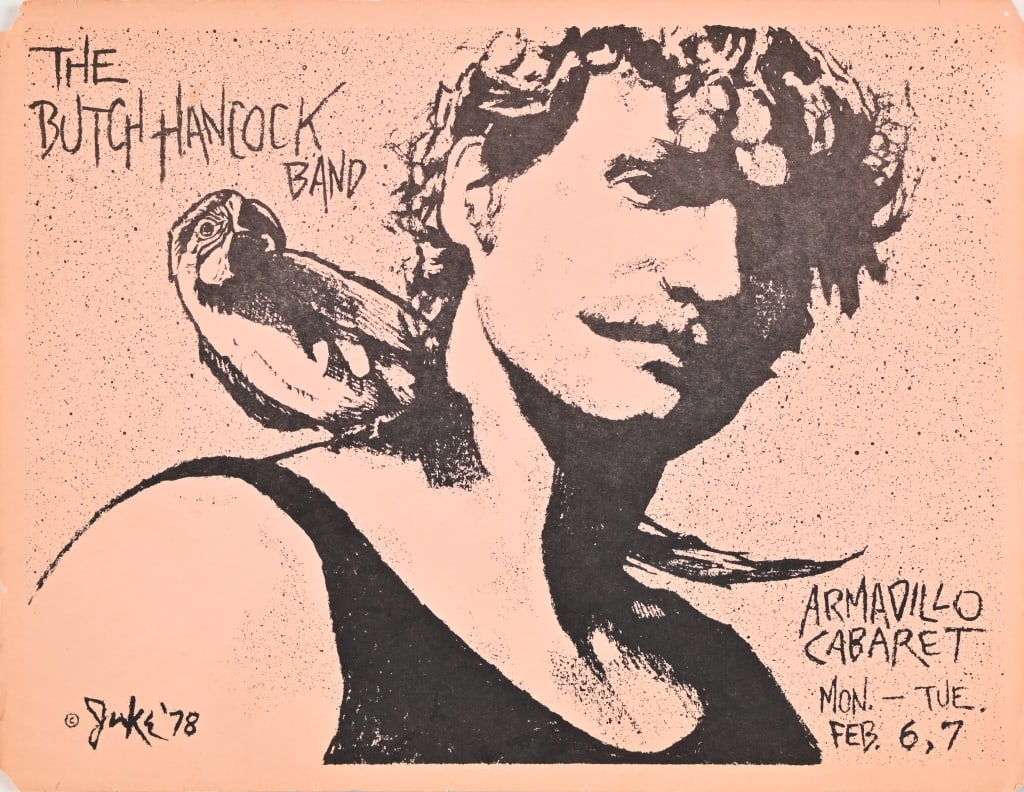 Armadillo World HQ Cabaret Guy Juke Handbill 1978 (1 of 1)