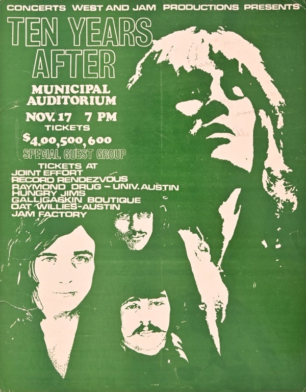 Ten Years After Municipal Auditorium Flyer (1 of 2)