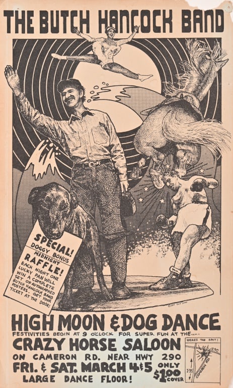 Crazy Horse Saloon Poster Guy Juke '77 (1 of 1)