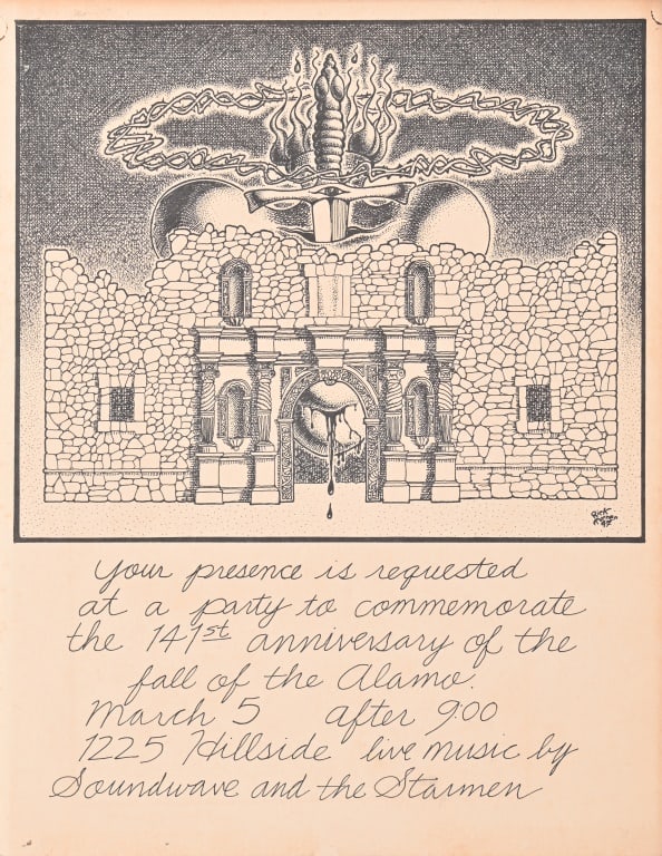 Fall of The Alamo 141th Invitation by Rick Turner (1 of 1)