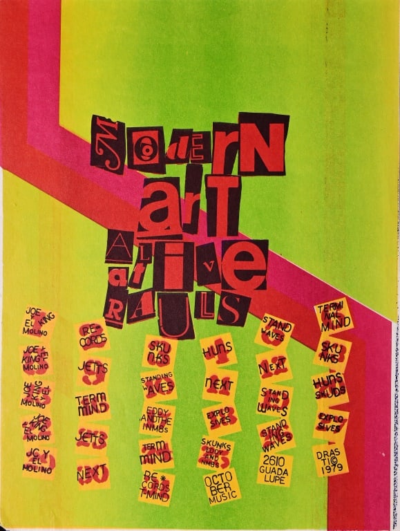 "Modern Art Alive at Raul's" Poster (1 of 1)