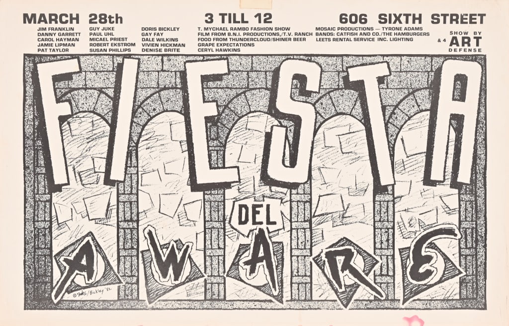 Fiesta Del Aware Poster Guy Juke / Doris Bickley (1 of 1)