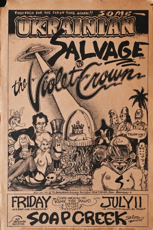 Soap Creek Saloon Ukrainian Salvage Poster (1 of 1)