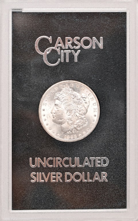 1883 Carson City Morgan Silver Dollar GSA Slab: No COA