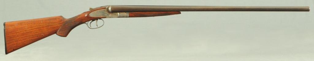 LC Smith 12 Gauge Double Barrel FFL: Made turn of the century. Excellent condition. Retains most case colors. With automatic ejectors. Ser #25732